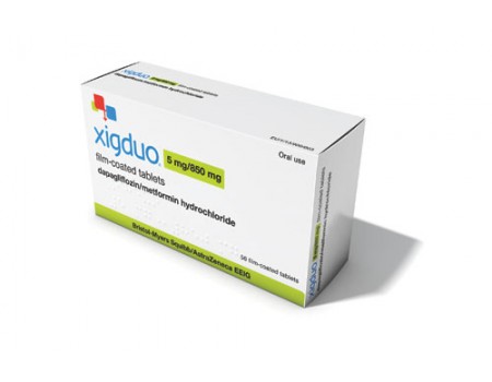 Xigduo 5 mg/850 mg. 56 tablets